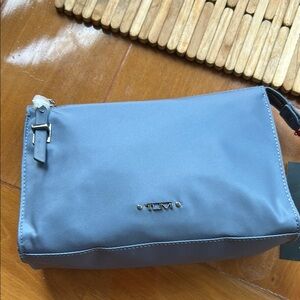 Tumi Sky Blue Cosmetic Bag